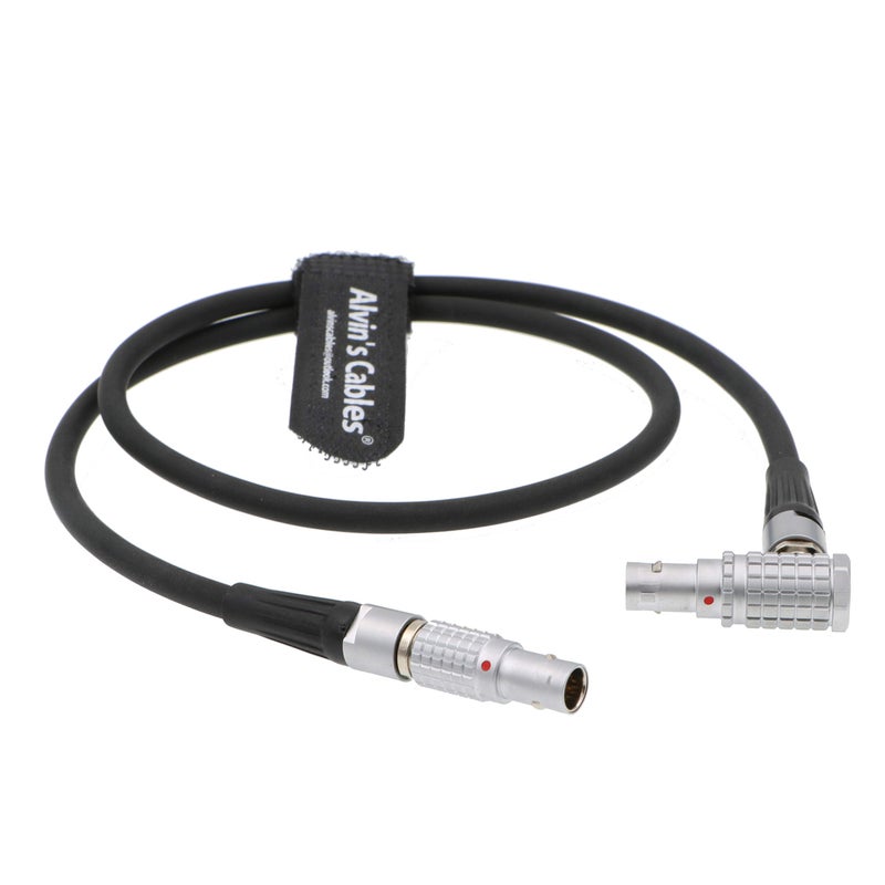 Alvin's Cables Nucleus M 7 Pin to 7 Pin Male Motor Connection Cable Right Angle to Straight 60CM - Image 1